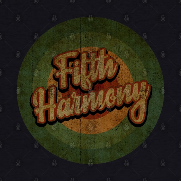 Circle Retro Vintage Fifth Harmony by Jokowow